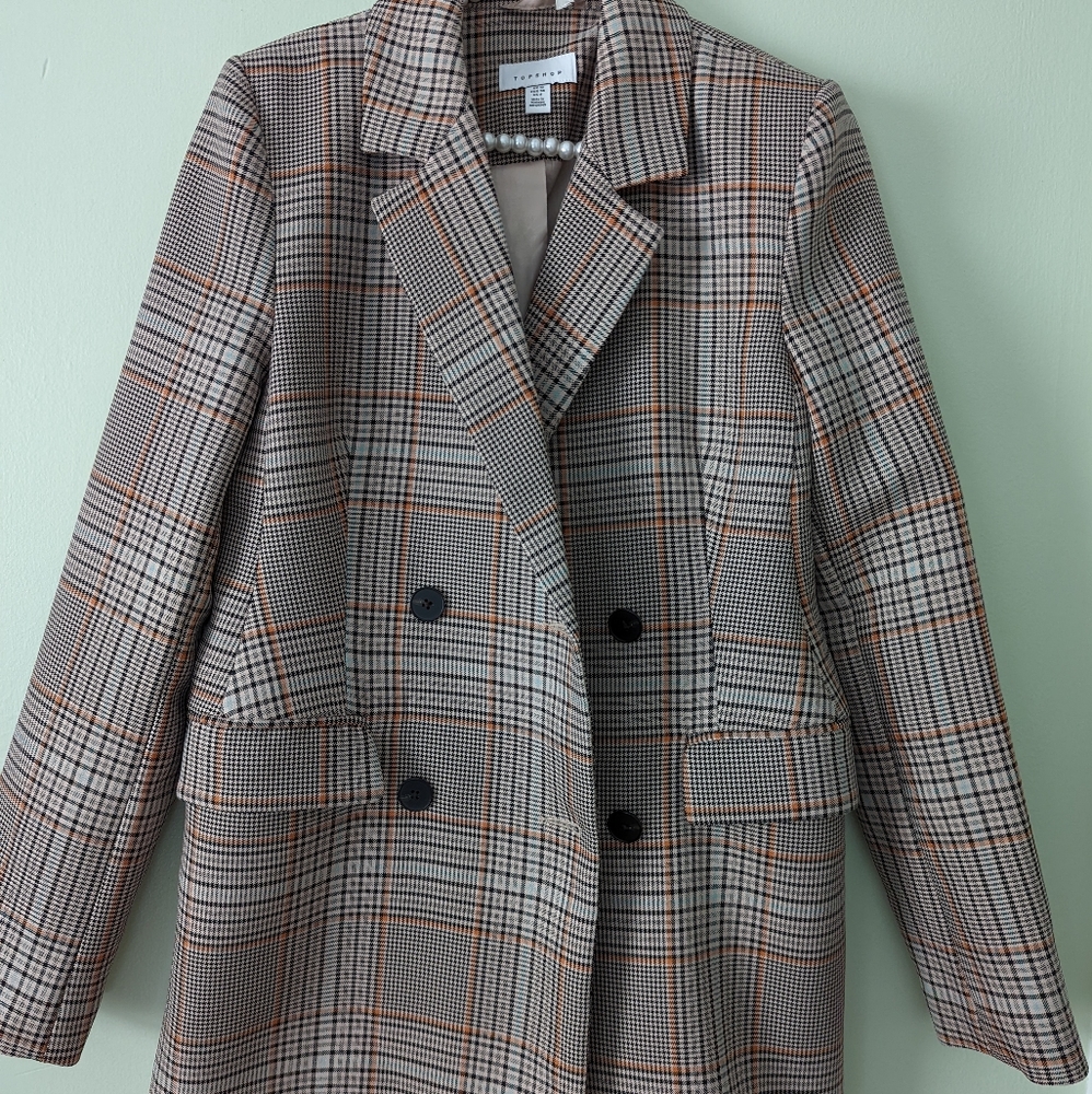 Patterned Blazer - image 1